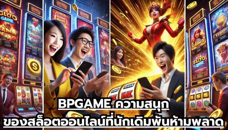 BPGAME ความสนุกของสล็อตออนไลน์ที่นักเดิมพันห้ามพลาด