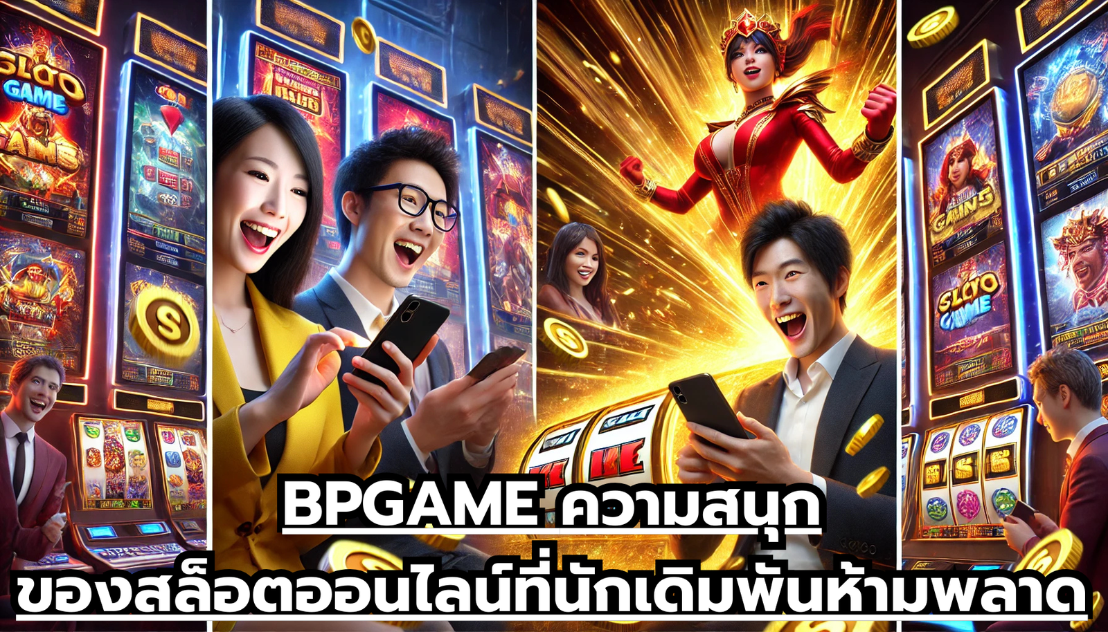 BPGAME ความสนุกของสล็อตออนไลน์ที่นักเดิมพันห้ามพลาด