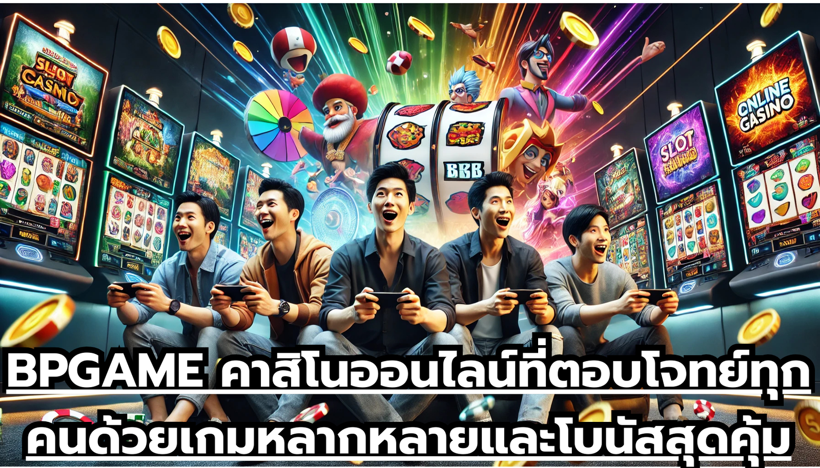 BPGAME คาสิโนออนไลน์ที่ตอบโจทย์ทุกคนด้วยเกมหลากหลายและโบนัสสุดคุ้ม