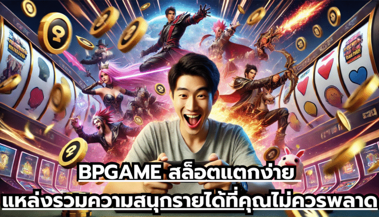 BPGAME สล็อตแตกง่าย แหล่งรวมความสนุกและรายได้ที่คุณไม่ควรพลาด
