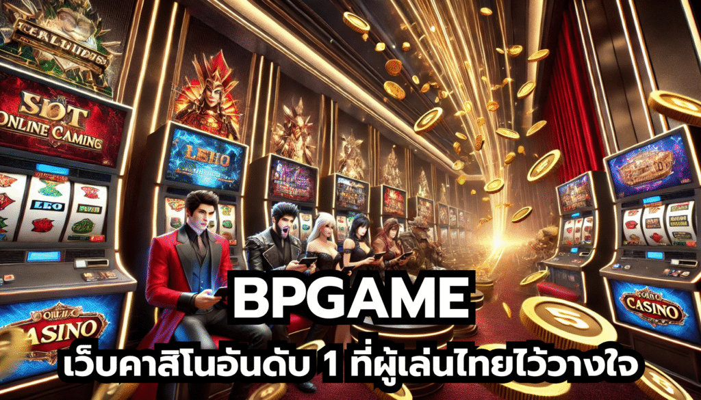 BPGAME เว็บคาสิโนออนไลน์อันดับ 1 ที่ผู้เล่นไทยไว้วางใจ